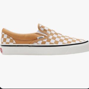 Vans Slip-On Classic 'Checkerboard - Honey Yellow'